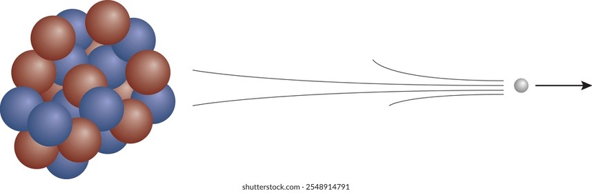 A transição de um núcleo atômico instável para uma estrutura estável, ejetando uma partícula beta (elétron).