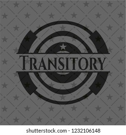 Transitory dark icon or emblem