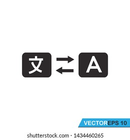 translate icon vector design illustration