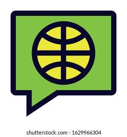 Translate Symbol. Simple Vector Color Icon.