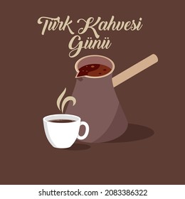 translation: 5 december, turkish coffee day
5 Aralık Türk Kahvesi Günü