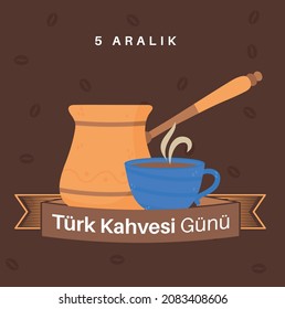 translation: 5 december, turkish coffee day
5 Aralık Türk Kahvesi Günü