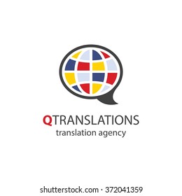 Translation Agency Logo - Vector Eps10