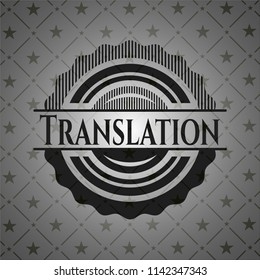 Translation dark emblem
