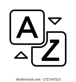 plantilla vectorial de diseño de icono de traducción