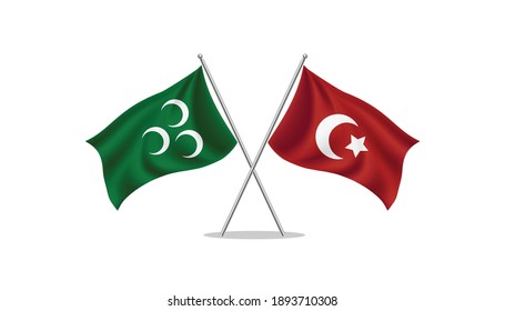 ottoman empire symbol vector