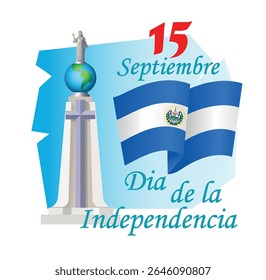 Translation from Spanish: 15 September Independence day