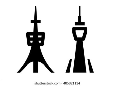 Translation "Tokyo" - Letter of "Tokyo" written in Japanese Kanji.