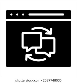 Translation Tool Icon Element For Design
