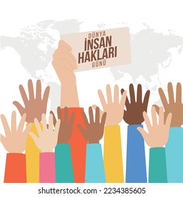 Dünya İnsan Hakları Günü
translation: world human rights day