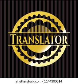 Translator golden emblem