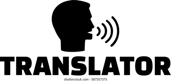 Translator with icon