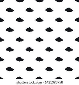 Translucent cloud pattern seamless vector repeat geometric for any web design