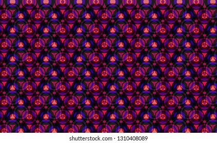 translucent design art circles, light pattern