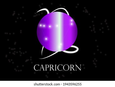 Translucent glass balls and stars according to the zodiac sign of all 12 months.
Zodiac Sign symbolized by the Earth element and the tenth sign of the zodiac.
