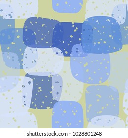 Translucent oval rectangles in a chaotic order form a nice looking camouflage texture. Seamless.