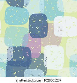 Translucent oval rectangles in a chaotic order form a nice looking camouflage texture. Seamless.