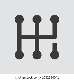 Transmission icon. Vector illustration.