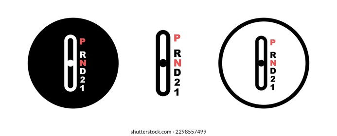 Transmission manual. Gearbox vector icon. Car gear symbol. Transmission car icon.