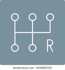 Transmission vector icon. Can be used for printing, mobile and web applications.