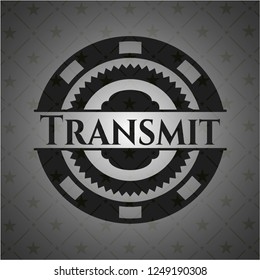 Transmit realistic black emblem