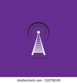 Transmitter icon - Vector