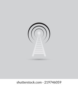 Transmitter icon - Vector