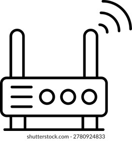 Transmitter Icon Vector Element line icon design vector icons