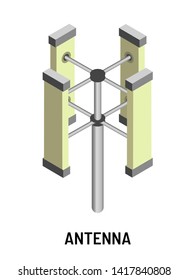 Transmitter or receiver antenna radio engineering and electric current vector outdoor technological device signal broadcasting electromagnetic waves conductor supply or equipment metal construction