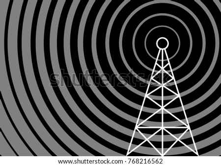Transmitter vector icon 