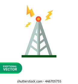 Transmitting tower icon