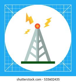 Transmitting tower icon