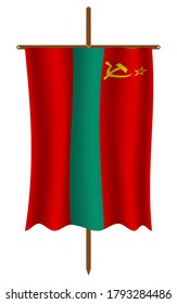 Transnistria flag image vector. EPS.file