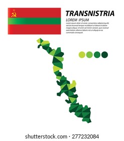 Transnistria geometric concept design