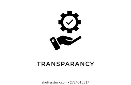 Ilustração De Vetor Isolada De Ícone Ou Logotipo De Transparência