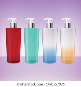 Transparency Color and Pump Bottles