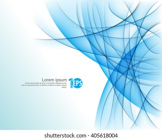 transparency effect lines and waves elements corporate material design. eps10 vector