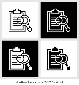 Icono de transparencia con fondo blanco y negro