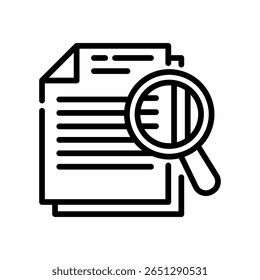 Transparency Icon Line Vector Illustration