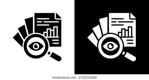 Transparency Icon Set. Clean Line Design With Light And Dark Versions For Versatile Use