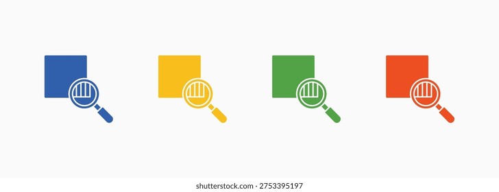 Transparency Icon Set Color Multiple Style Collection Element For Design