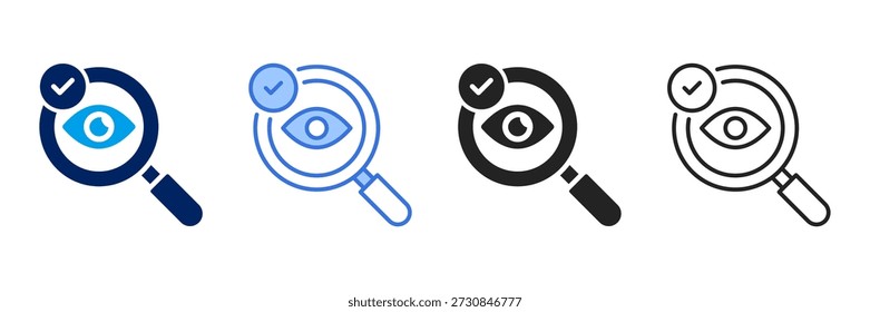 Conjunto de iconos de transparencia Colección de estilo diferente.