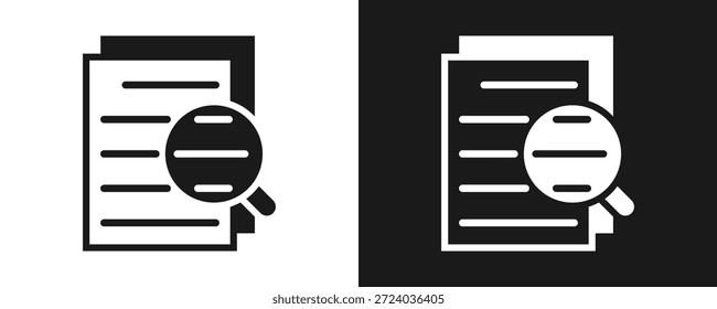 Transparency Icon Set Glyph In White And Black Background