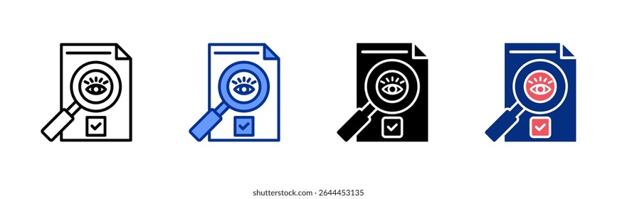 Transparency icon sheet multiple style collection