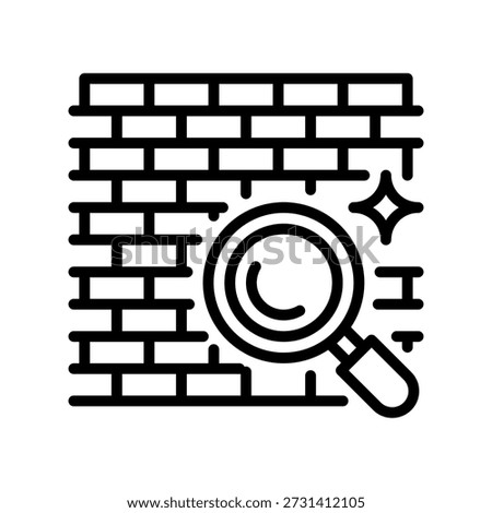 Transparency Line Icon, Outline Symbol for Open Governance, Honest Reporting, Clear Disclosure, Ethical Business, and Data Visibility. Vector Sign Icon.