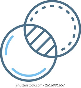 Transparency Line Two Colour Icon