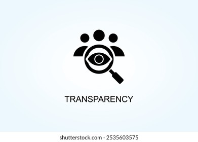 Vector De Transparencia O Ilustración De Símbolo De Logotipo