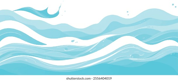 Transparent abstract soft blue and green abstract water color ocean wave texture background. Banner Graphic Resource as background for ocean wave and water wave abstract graphics
