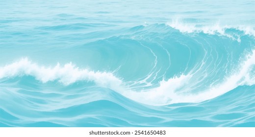 Transparent abstract soft green and blue abstract water color ocean wave texture background. Banner Graphic Resource as background for ocean wave and water wave abstract graphics	
