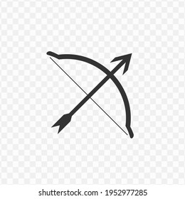 Transparent Arrow Guns Icon Png, Vector Illustration Of An Arrow Guns Icon In Dark Color And Transparent Background(png)